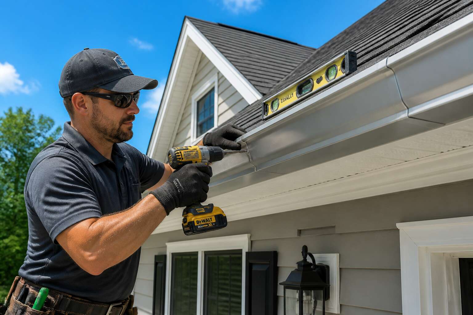 gutter installation