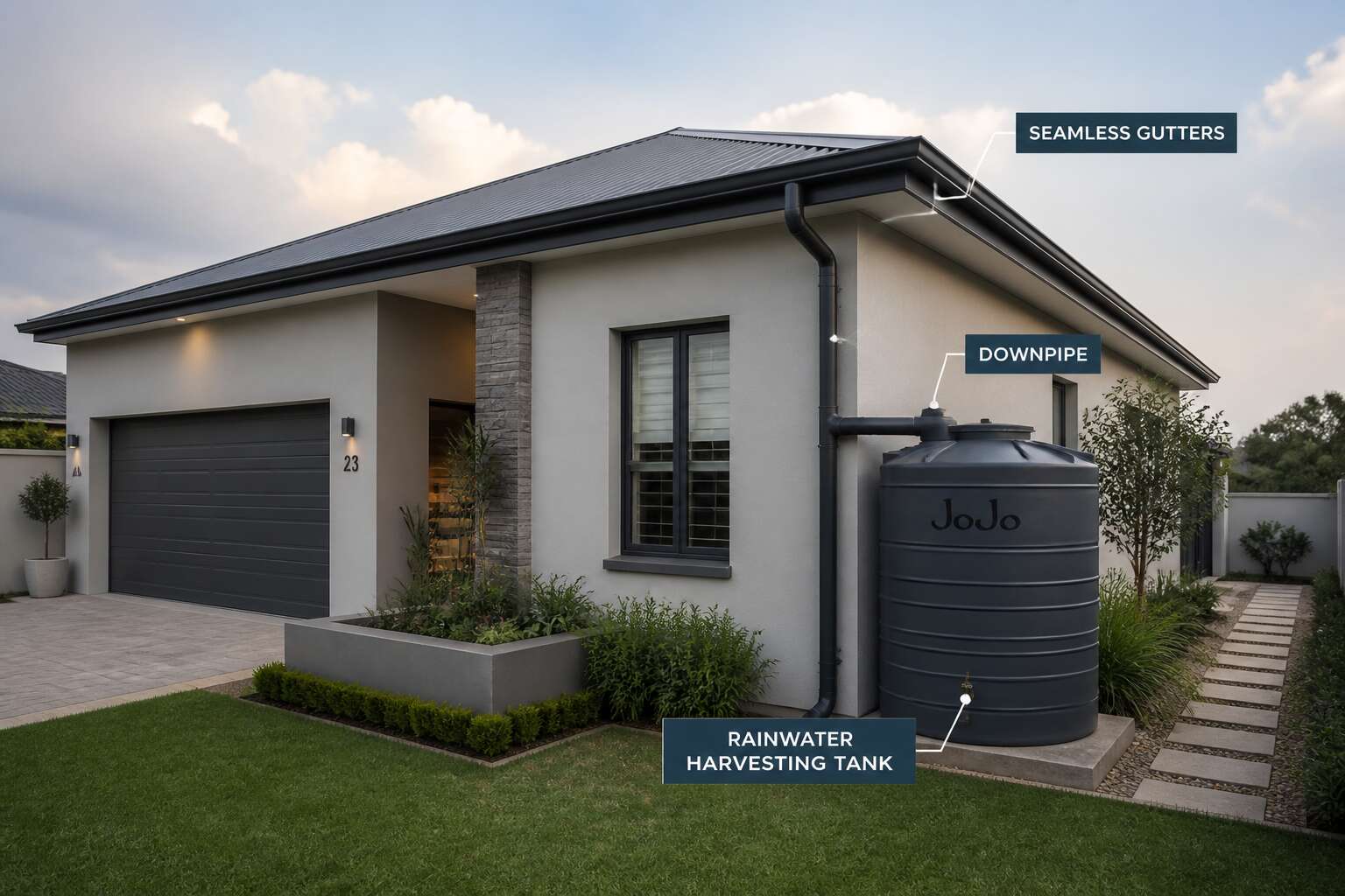 roof runoff drainage Gauteng