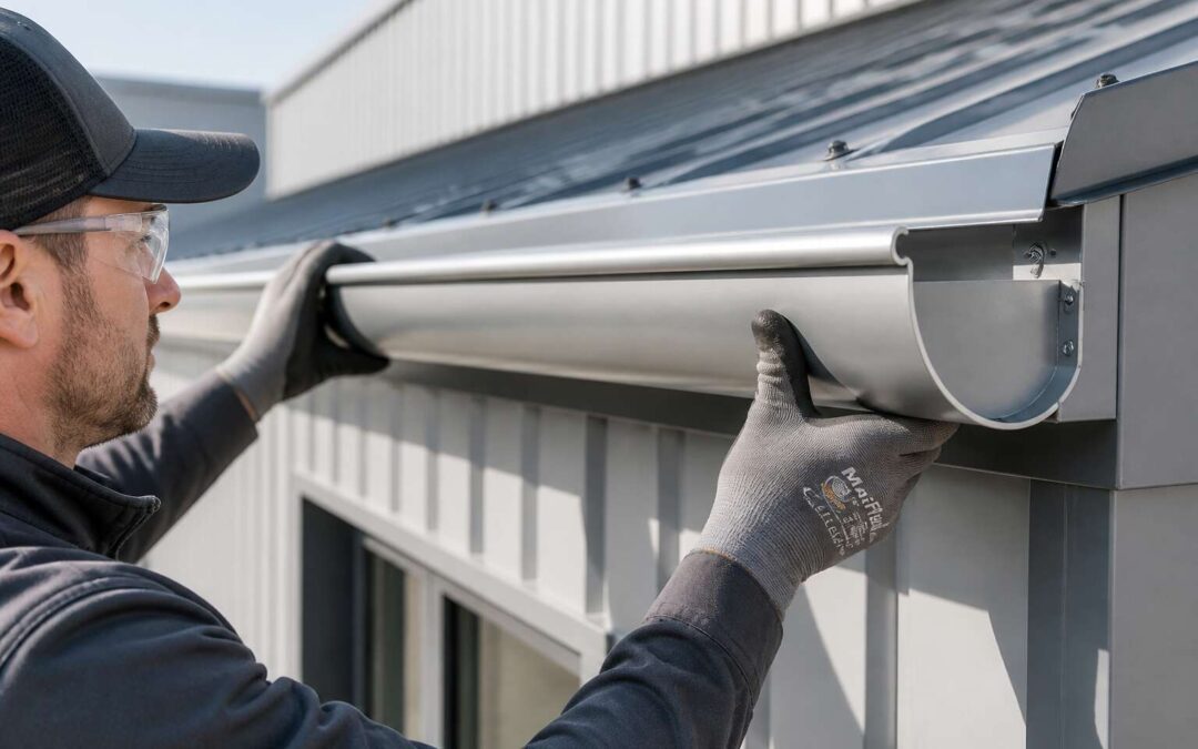 Factory Gutter Replacement: Professional Installation for Industrial Buildings.